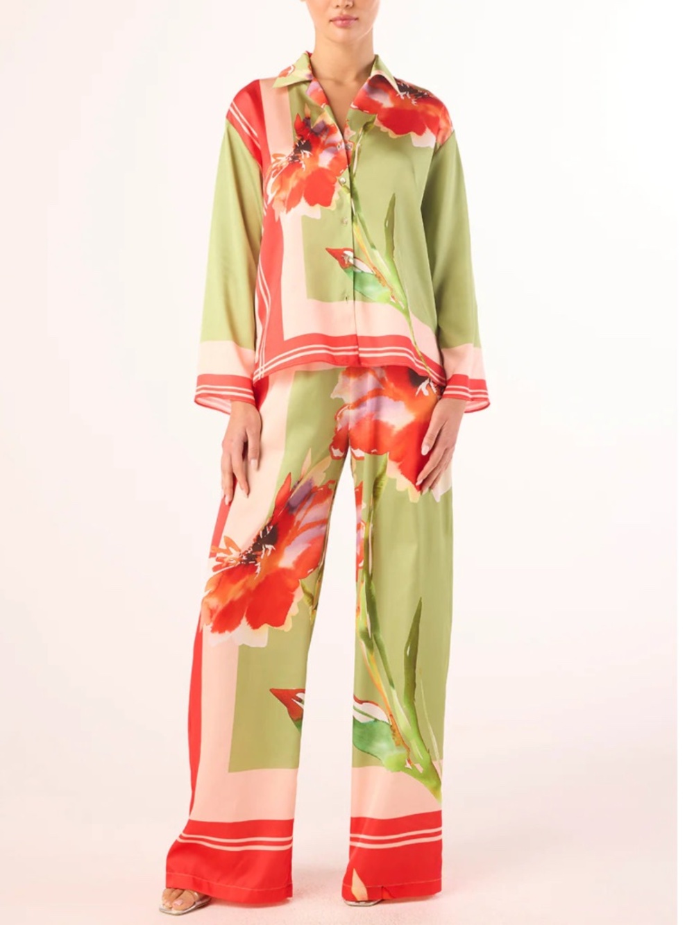 Sanina Pant ~ Scarf Flora